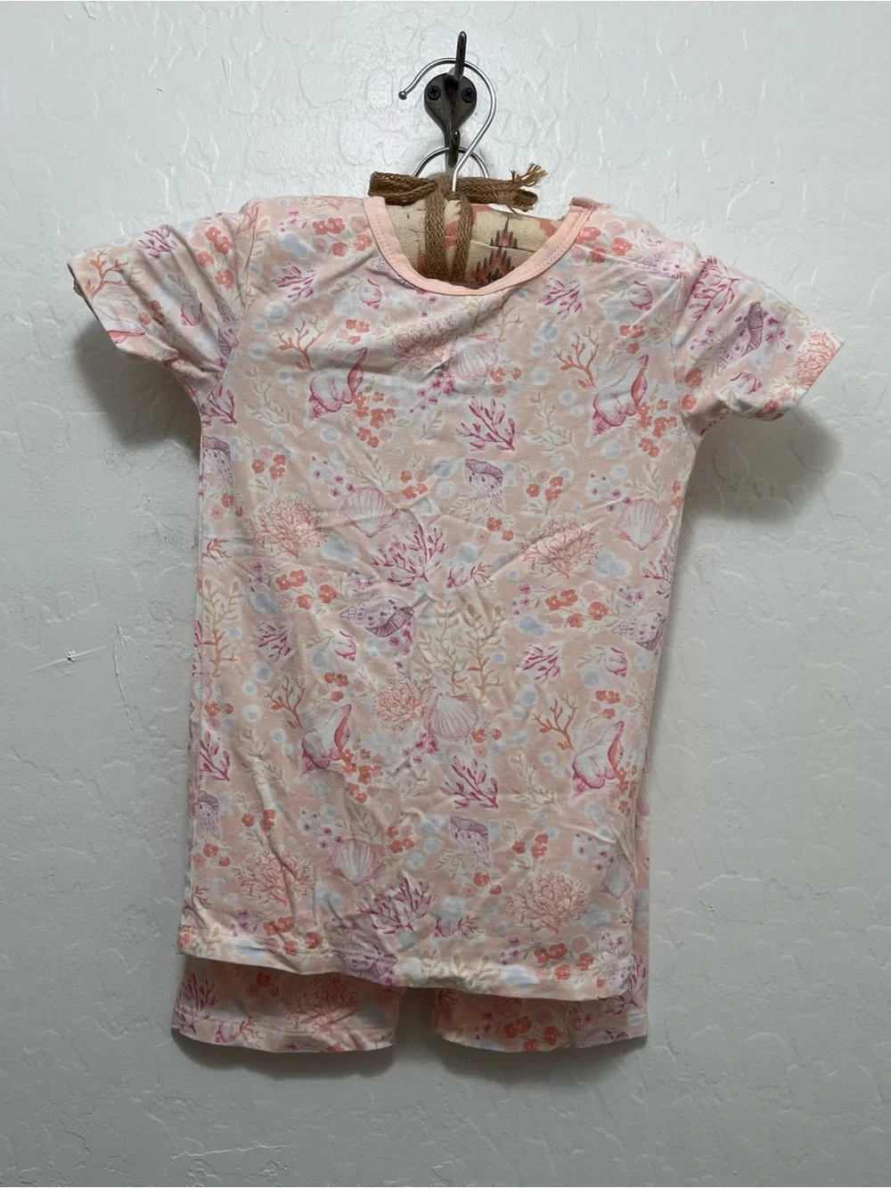 Magnetic Me Girl 5Y Coral Sea Shells Two-Piece Pajama Set